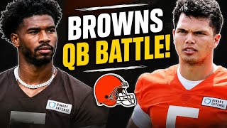 Shedeur Sanders Is Taking Over the Browns QB Race