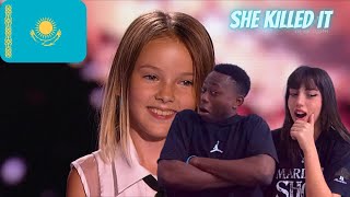 REACTION TO Daneliya Tulyeshova 'Stone Cold' – Blind Audition – Voice.Kids – season 4