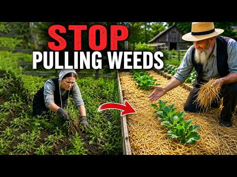 Why Amish Gardens Have Fewer Weeds… It’s NOT Weed Killer