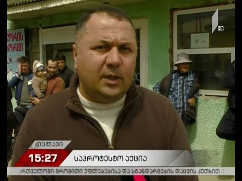 აქცია თელავში