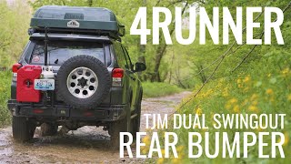 Best Value 4Runner Rear Bumper  TJM Dual Swing Out Bumper