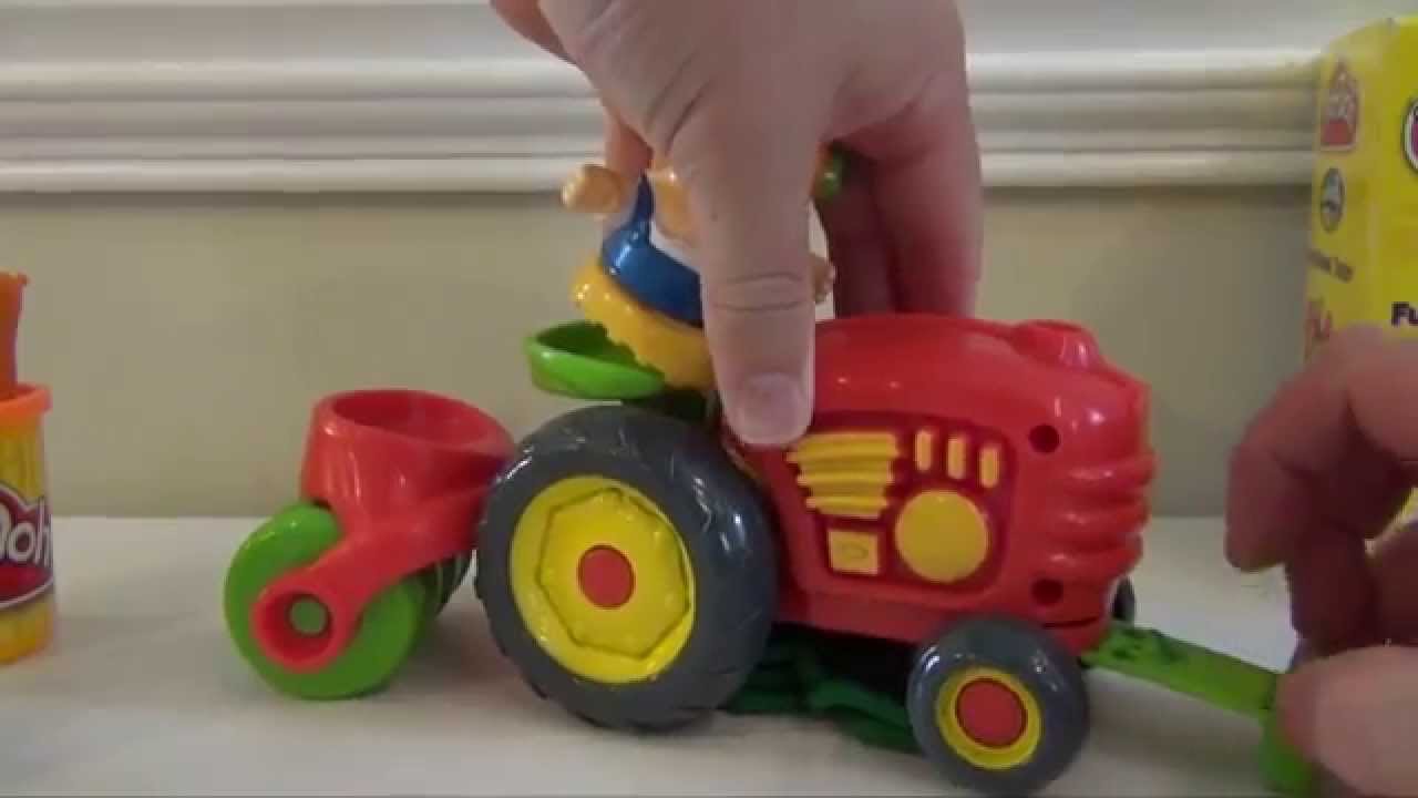 PLAY-DOH Dohville Fuzzy Friends Tractor 