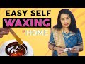 How to WAX at HOME? | Upper Lips | Face | Vasunthara Series