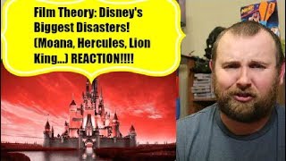 Film Theory: Disney's Biggest Disasters! (Moana, Hercules, Lion King REACTION!!!!