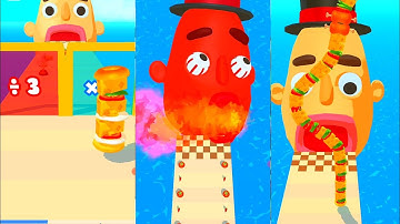 Sandwich Runner Max Levels Game Mobile Update All Trailers iOS,Android Gameplay Walkthrough