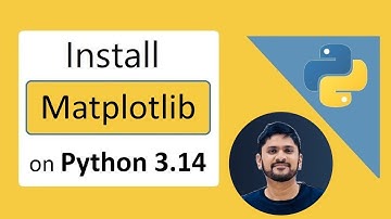 How to Install Matplotlib with latest Python 3.14 on Windows 10/11 [2025 Update] Matplotlib Tutorial