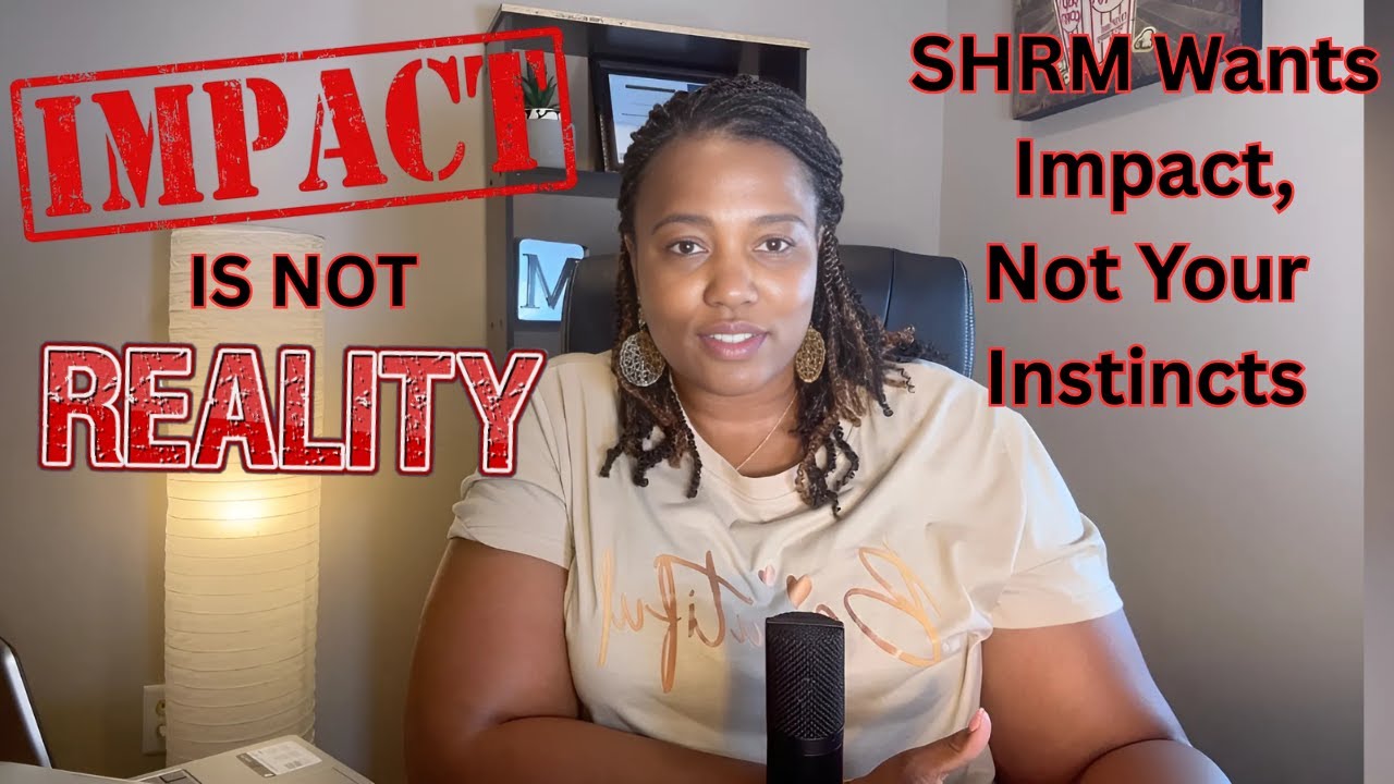 WHY THE SHRM EXAM FAILS EFFICIENCY: THE MIND SHIFT THAT PASSES