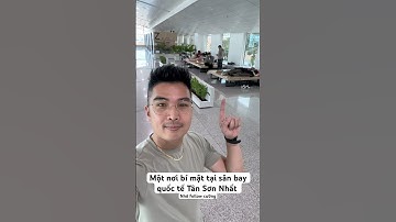 Một nơi bí mật tại sân bay quốc tế Tân Sơn Nhất #cuongnuocmy #dulich #vietnam #vietnamese #sânbay