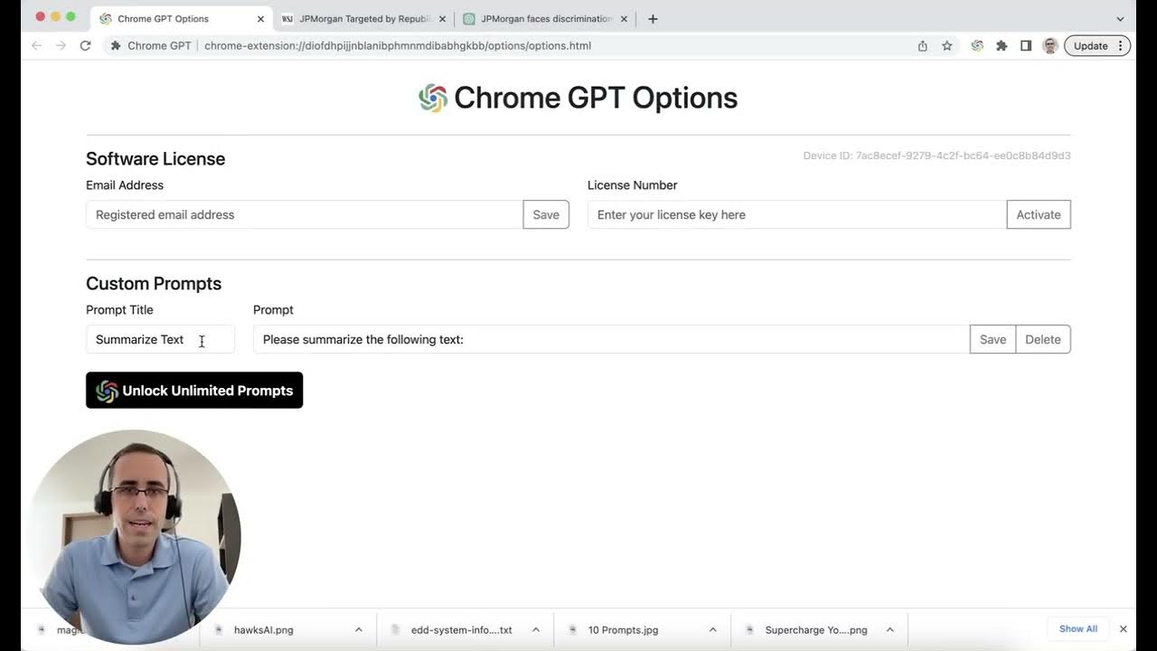 ChatGPT Google Chrome Extension Tutorial Chrome GPT YouTube