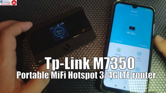 TP-LINK - M7200 - Modem/routeur Mobile 4G - Modem / Routeur / Points  d'accès - Rue du Commerce
