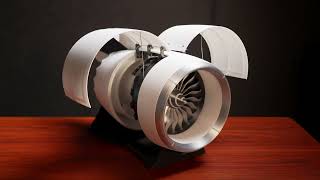 Assembly Time 🤔⚙️: Aero-engine model 🛰