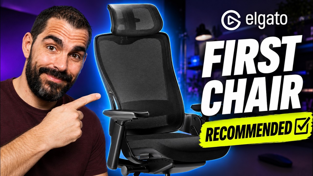 Elgato Embrace Overview Their First Chair, Honestly ✅ recommended