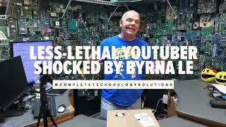 Less-Lethal YouTuber Shocked By Byrna LE | Self Defense Mall