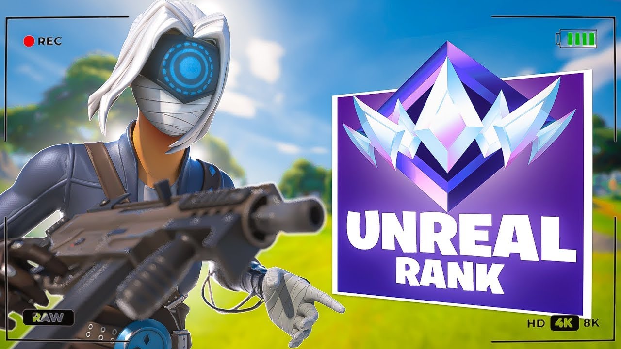 Je passe unreal sur fortnite - YouTube