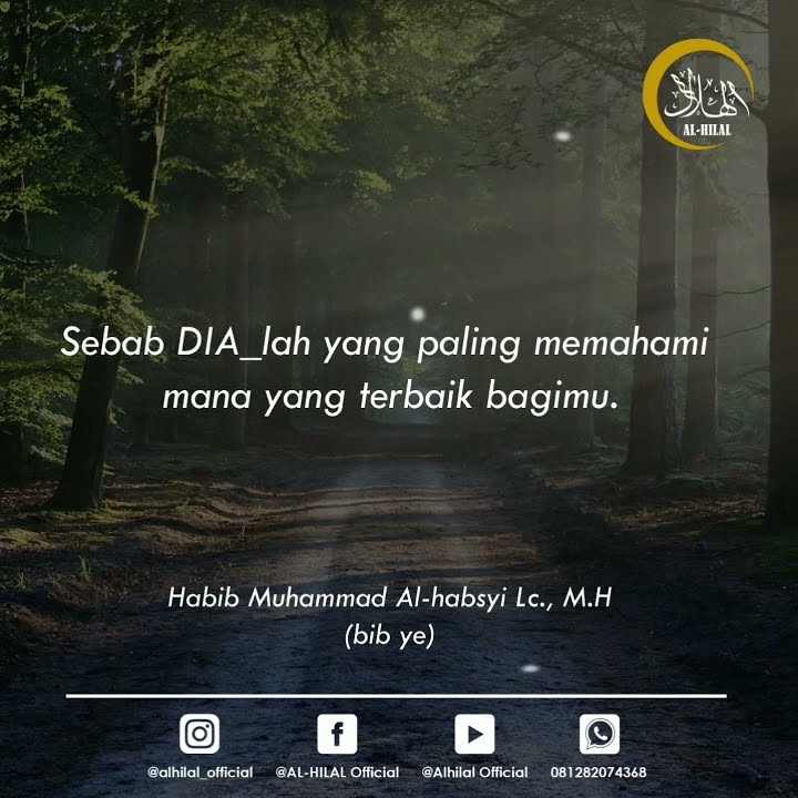 Story WA | Nasehat Indah Tentang Tawakal | Habib Muhammad Alhabsyi Lc., M.H | Majelis Al-Hilal