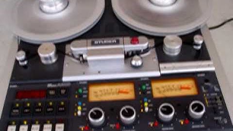 studer A810  reel to reel recorder A-810
