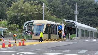 2023.2.19 安坑輕軌 K09十四張-K01雙城 搭乘紀錄、雙安隧道列車折返、換班拍攝紀錄