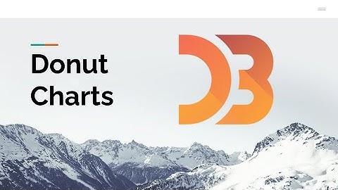 Donut Charts with D3