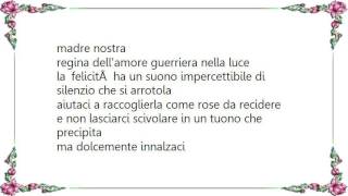 Gianna Nannini - Un Dio Che Cade Lyrics