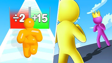 Satisfying Mobile Games 2023 - Tall Man Run, Giant Rush, Going Balls, Sandwich Runner, Pop It...