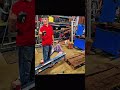DIY shop crane to lift a massive power hammer. 🇺🇸