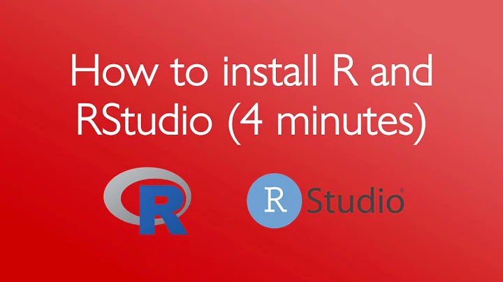 How to install R and RStudio on Mac in 4 minutes (August 2021)