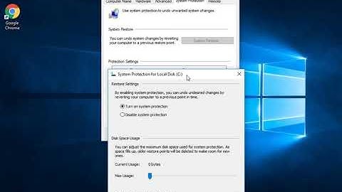 Hoe u een deel of alle systeemherstelpunten in Windows 10 verwijdert