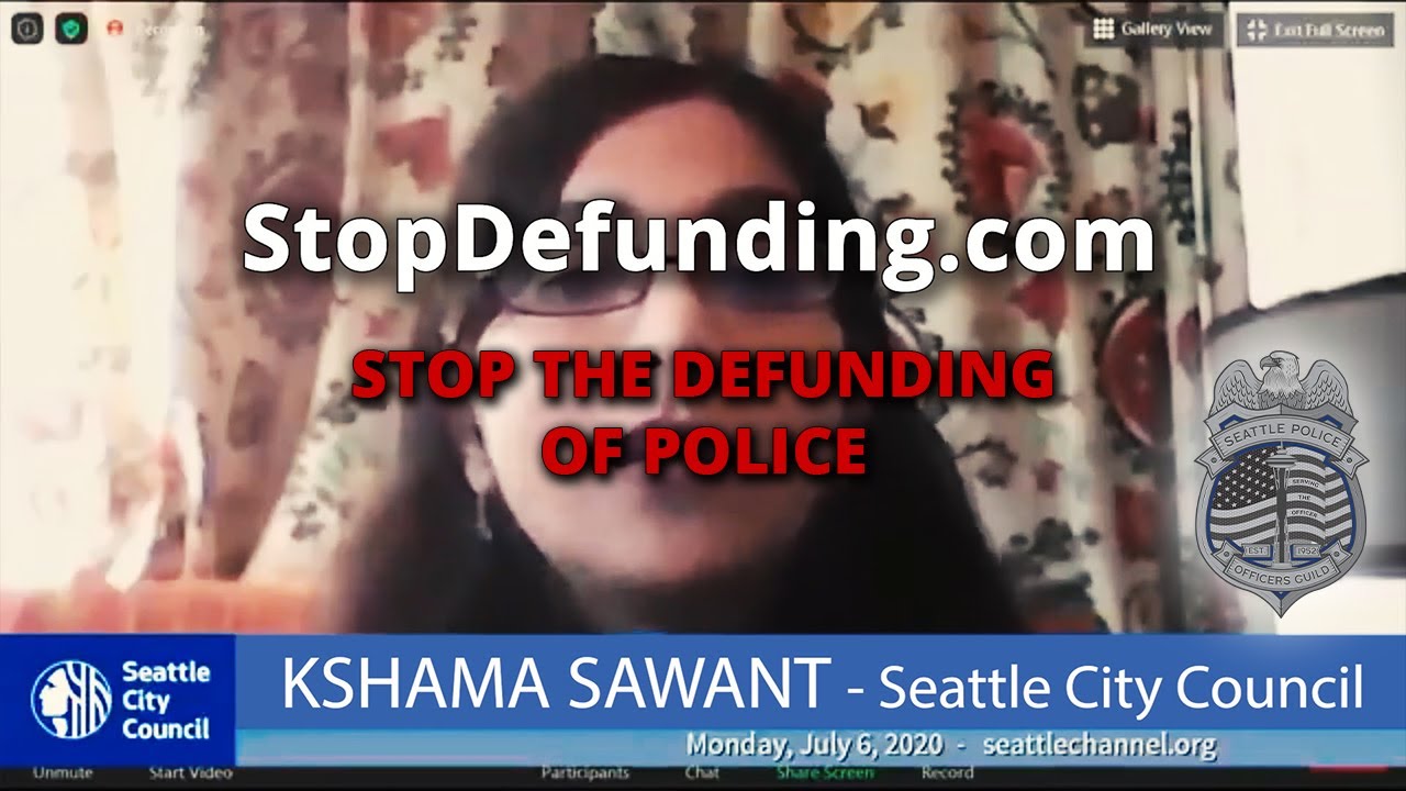 Stop the Defunding of the Seattle Police Department - StopDefunding.com