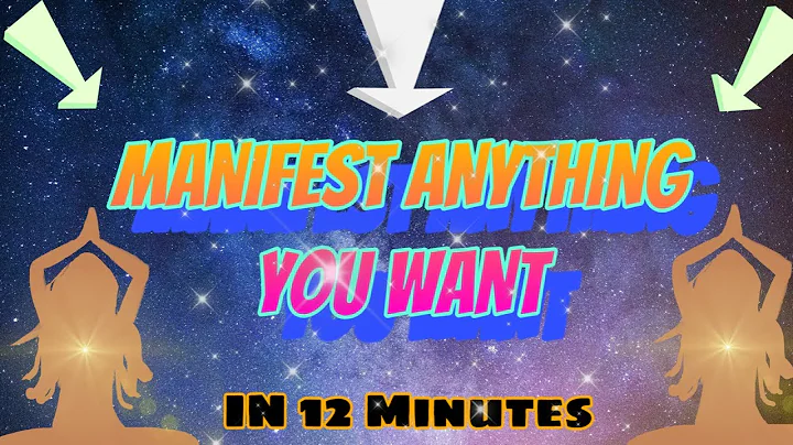 Manifest Anything You Want I Law of Attraction Meditation Music | Very Powerful Tool! 12 minutes