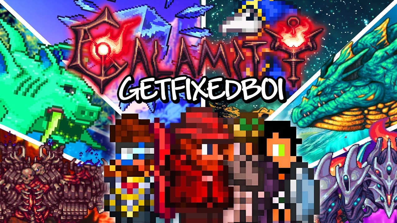 Beating Terraria's TOUGHEST Multiplayer Difficulty | Full Movie