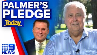 Clive Palmer to punish Liberals and Labor with preference freeze | Election 2022 | 9 News Australia