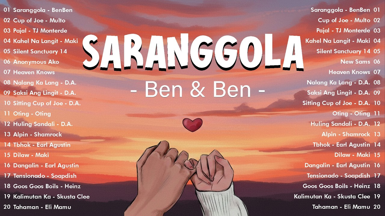 Ben&Ben - Saranggola | Lyric Video 💘 Hugot OPM Love Songs 2025 | Viral Tagalog Music Playlist