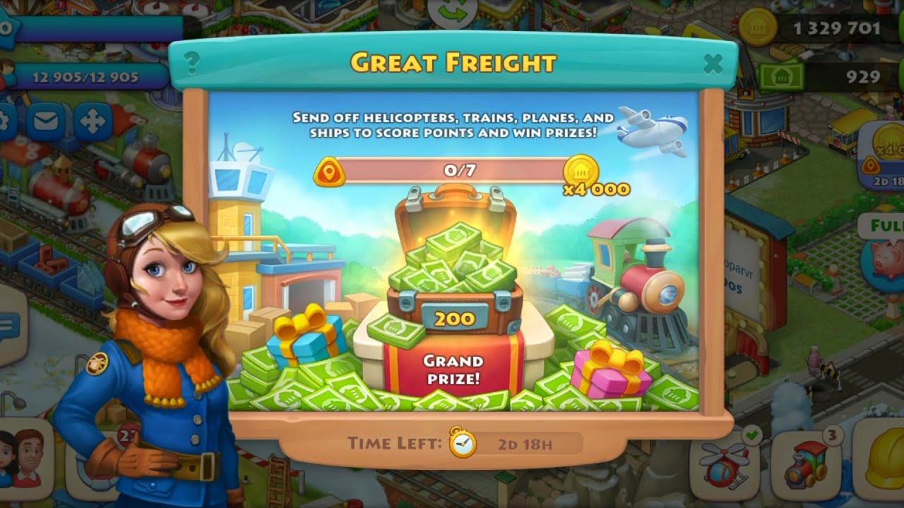Township great freight event - YouTube