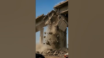 Massive Bridge Collapse Caught on Camera | Full Structural Failure