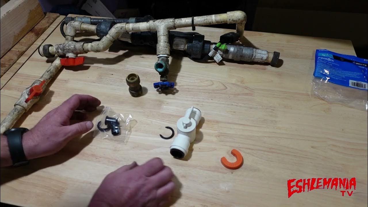 Watts Aqualock Fittings for Plumbing Repairs (Push Lock Fittings