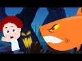 Baby Shark Halloween Song | Schoolies Cartoons | Nursery Rhymes for Kids