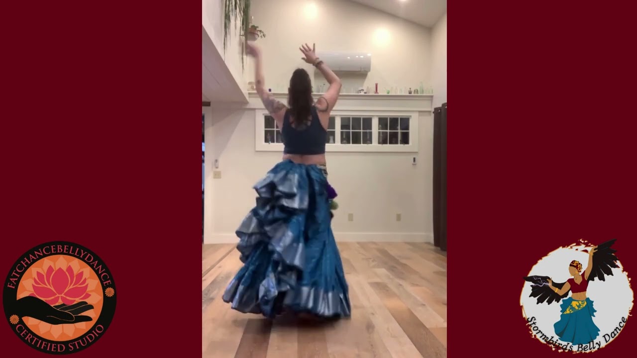Stormbirds Belly Dance;  FCBD®Style level 1 flow