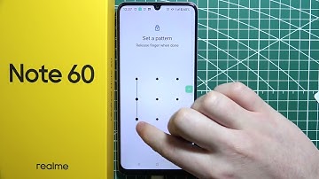 Realme Note 60: alle schermvergrendelingsmethoden