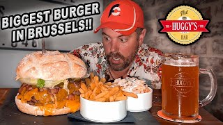 Hundreds Have Failed Huggy's Massive Bacon Double Cheeseburger Challenge in Belgium!!