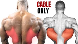 5 BEST  LAT WORKOUT WITH CABLE ONLY ONLY  AT GYM