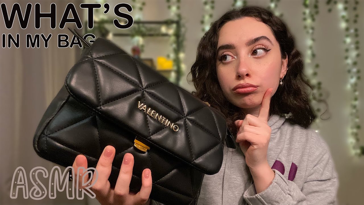 🌙 ASMR FRANÇAIS : WHAT'S IN MY WORK BAG ? 👜(que des sons ultra relaxant) #asmr #relax