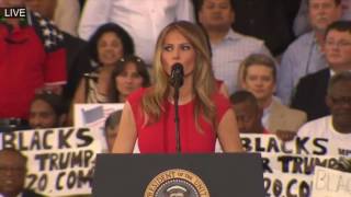 Melania Trump Prays The Lords Prayer At Trump Rally Melbourne Fl