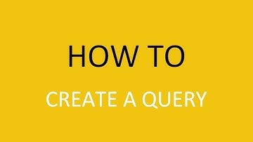 OpenOffice: Creating Queries
