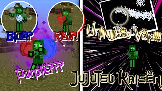 Addon/Mod Jujutsu Kaisen For Minecraft PE 1.20+ || Gojo Addon v1