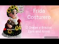 Frida Costurero 2 (English subtitles) 2 Orejas y Brazos - Ears and Arms (Amigurumis Chainette)