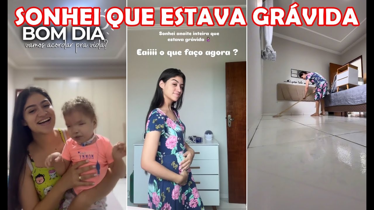 Ana Vitória: sonhei a noite inteira que estava grávida + Arrumei a casa ...