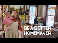 10 ways to be a better homemaker in 2024