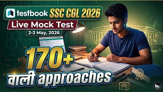 Testbook SSC CGL Tier-I Live Mock Test (2-3 May, 2026) | Live Attempt Strategy | The Mock Master