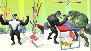 MAX LEVEL - Muscle Rush All Levels Gameplay Android iOS Walkthrough 15