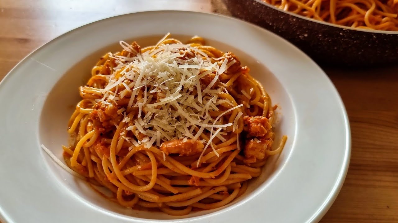 Spaghetti Recipe for my picky eater son - YouTube